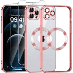case-antichoc-iphone-14-plus-magsafe-silicone-pink-glass-x2-little-boutik
