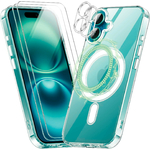 coque-silicone-antichoc-transparente-pack-glass-x2-pour-iphone-16-plus-little-boutik