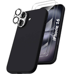 coque-silicone-noir-pack-glass-x2-pour-iphone-16-little-boutik
