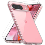 coque-silicone-transparente-pour-pixel-9-verre-trempe-vitre-de-protection-x2-little-boutik