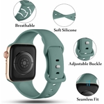 bracelet-vert-silicone-iwatch