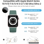 bracelet-vert-silicone-iwatch-size