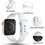 bracelet-blanc-silicone-iwatch