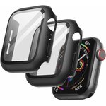 2x-coque-noir-integrale-pour iwatch-40mm
