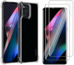 Coque Silicone TPU Noire Pour Oppo Find X3 Pro - Marque Little Boutik - Neuf Sous Emballage
