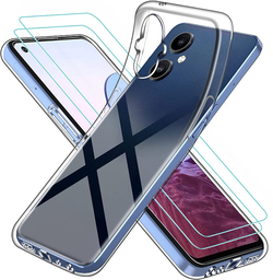 Coque Silicone Couleur Rose + 2 Verres Trempes Pour Oppo Reno