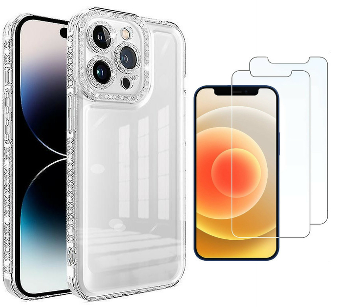 Coque Paillettes Pour Huawei P40 - Protection Triple Couche, Grip Antidérapant, Design Scintillant