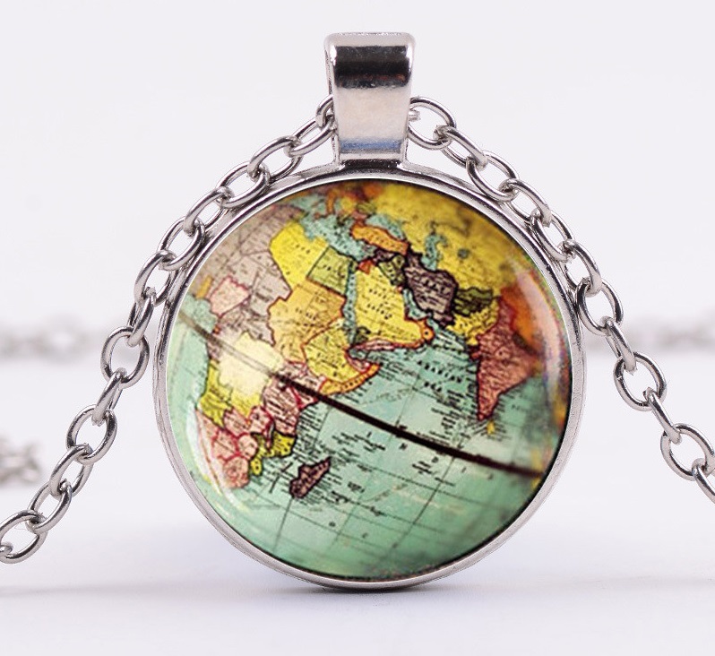 1.Pendentif-Globe-terrestre-feng-shui-Collier-Terre-Carte-Du-Monde-bijoux-porte-bonheur-Noir