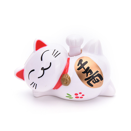 Chat Maneki Neko Avec Patte En Agitant. Chat Porte-bonheur