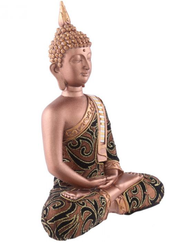 bouddha tissu doré 2