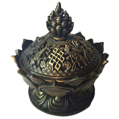 Encensoir traditionnel Tibétain Bronze