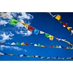 1.Vingts drapeaux tibétains