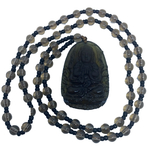 1.obsidienne-Amulette-pendentif-manjushri-bouddha-memoire-intelligeance-efficace-examens-copie