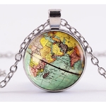 1.Pendentif-Globe-terrestre-feng-shui-Collier-Terre-Carte-Du-Monde-bijoux-porte-bonheur-Noir