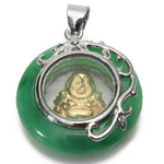 pendentif bouddha jade