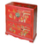 Meuble-chinois-rouge-dessins-traditionnels
