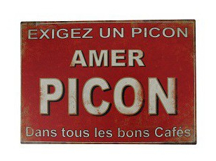Plaque métal Picon