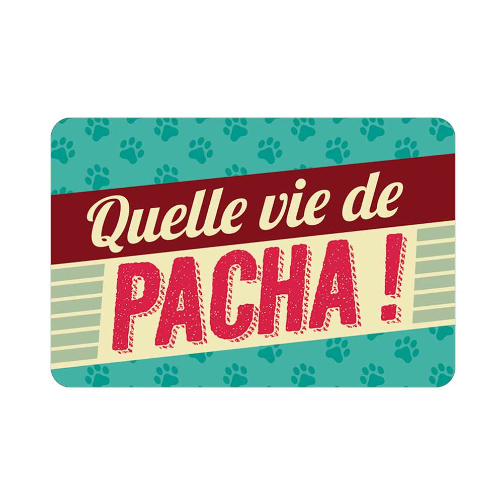 tapis de sol vie de pacha