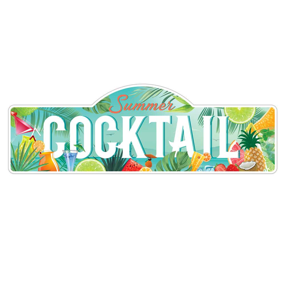 Enseigne Métal Cocktail Plaques Metalsignalétiques Inexmob 