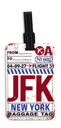 étiquette aéroport jfk