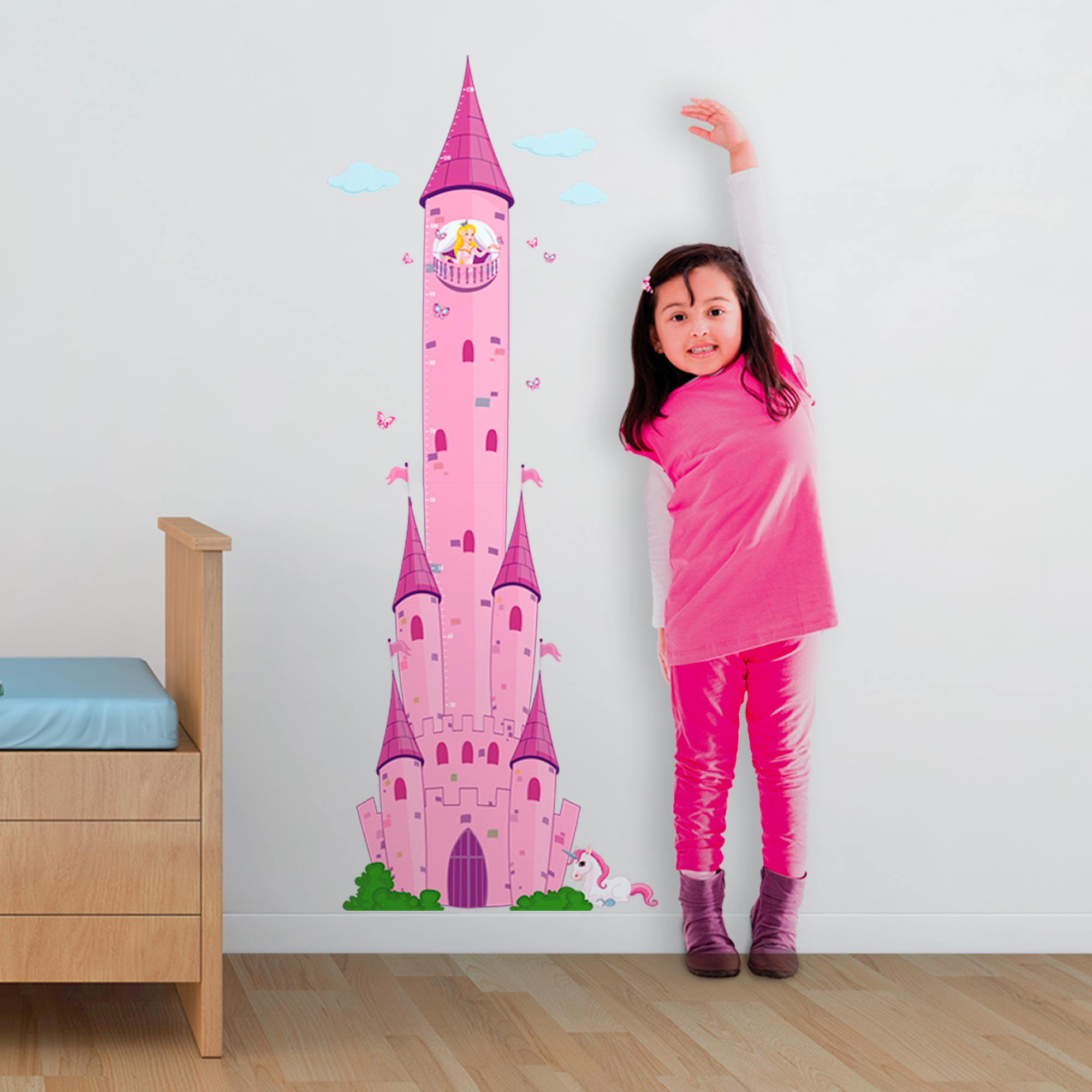 sticker toise princesse 1