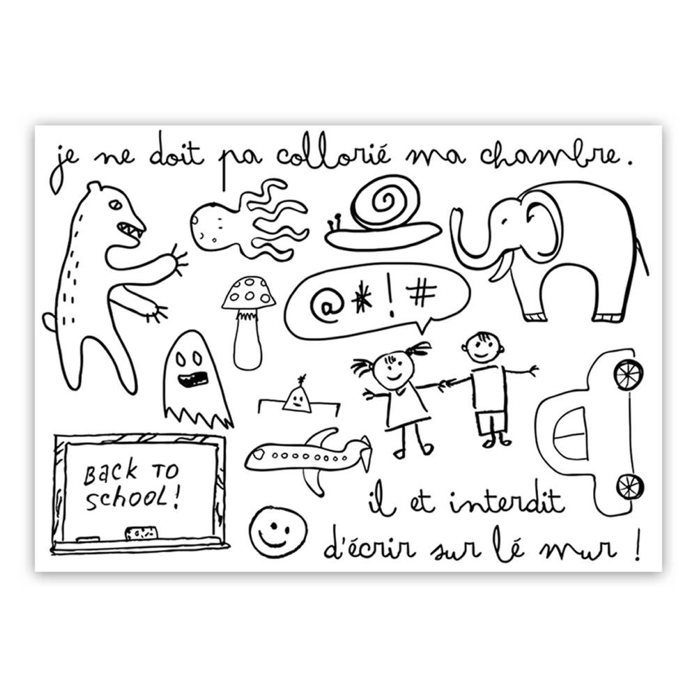 sticker gribouillis 2