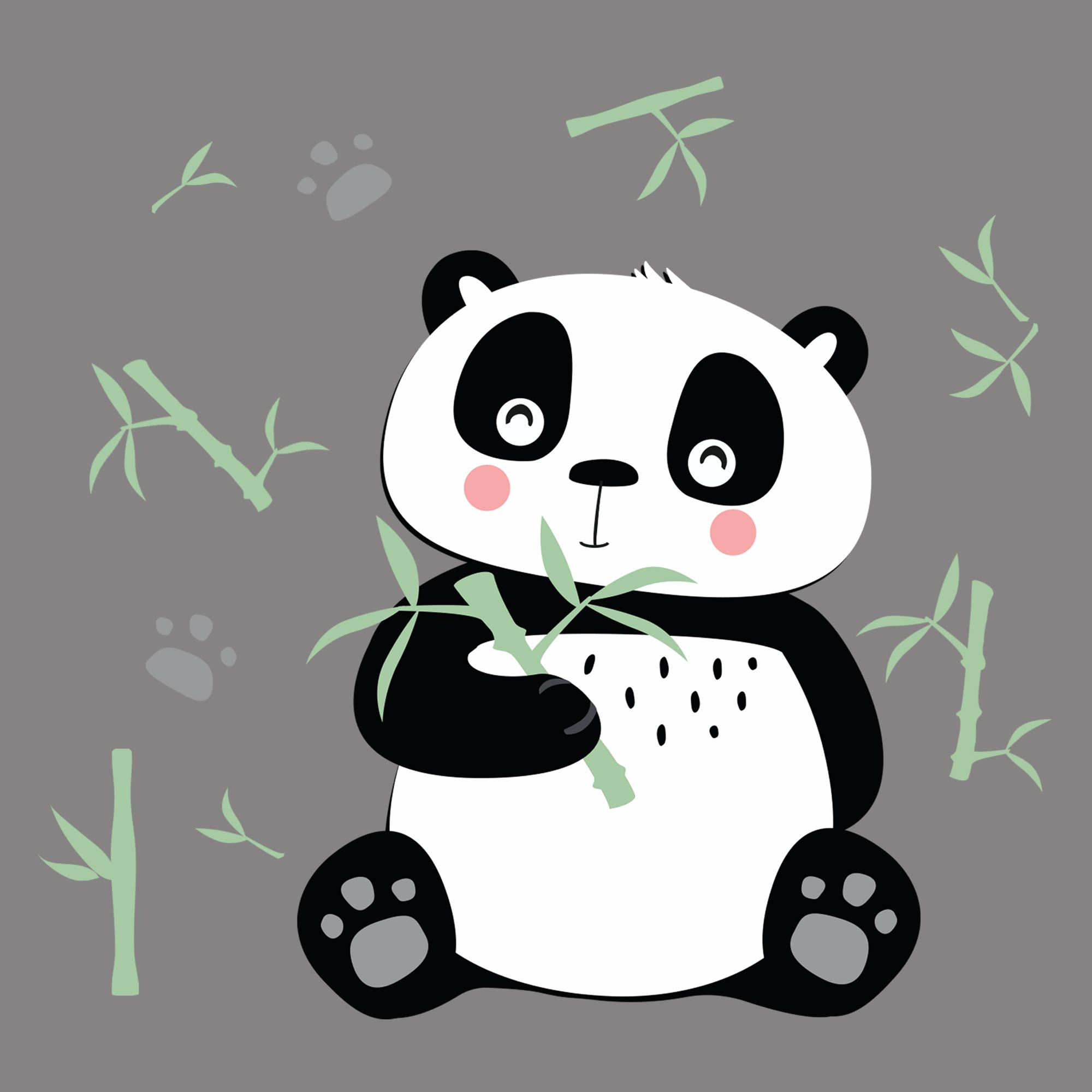 sticker panda 2
