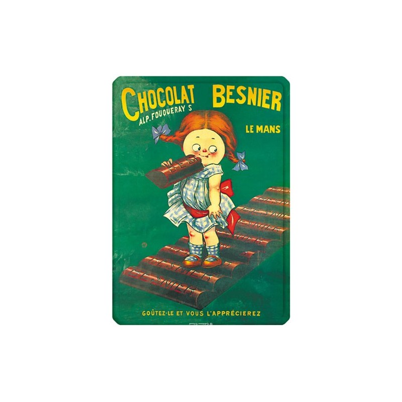 Plaque chocolat Besnier