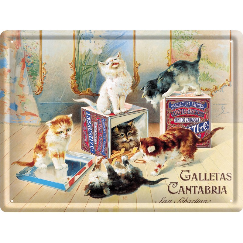 Plaque biscuits pour chats - grand modèle