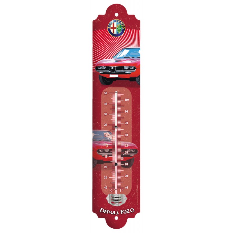 Thermomètre vintage Alfa Romeo