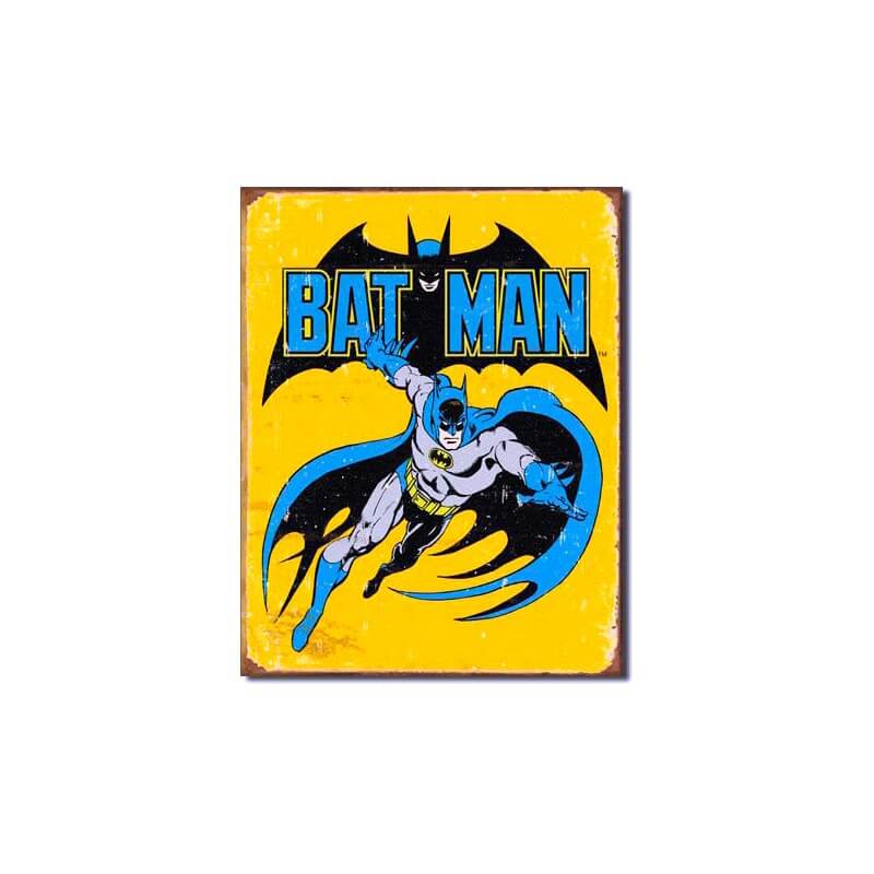 Plaque rétro Batman