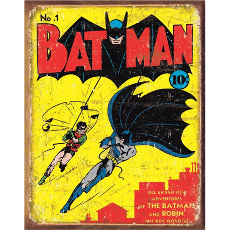 Plaque rétro Batman N1