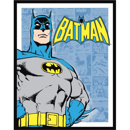 Plaque Batman vintage