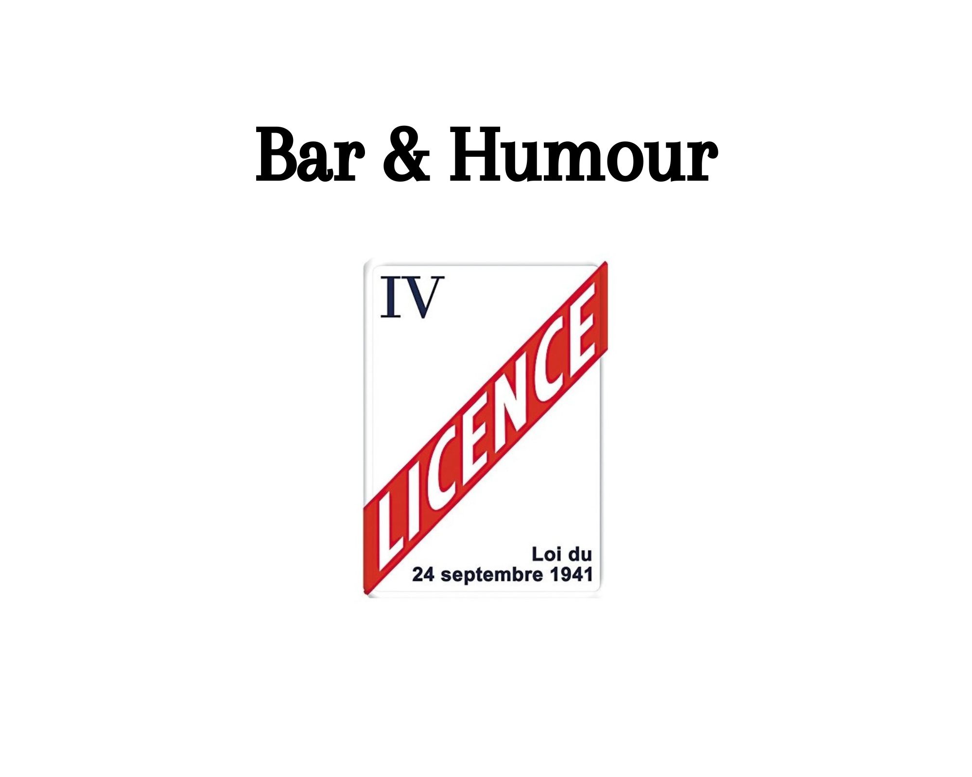 BAR ET HUMOUR