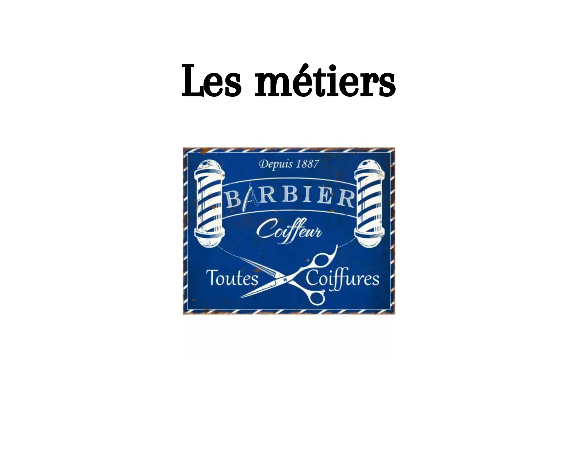 les metiers