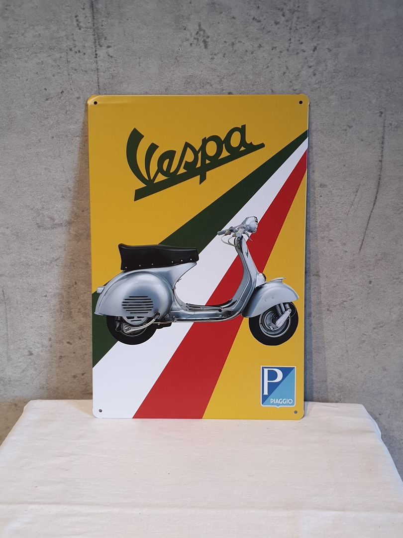 Plaque Métal Vespa Piaggio Plaques Metalvespa Solex And 2 Roues Inexmob 