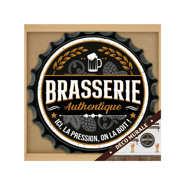 Capsule Brasserie Authentique Plaques Metalbar And Humour Inexmob 