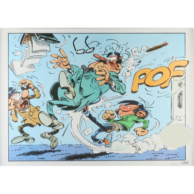 Franquin - Affiche offset Demeesmaker