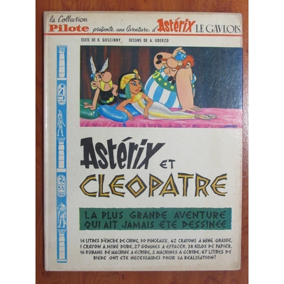Uderzo - Astérix et Cléopatre - EO(1965)