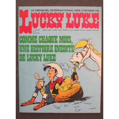 Morris -Journal de Lucky Luke n°5 - avec poster Charles Bronson