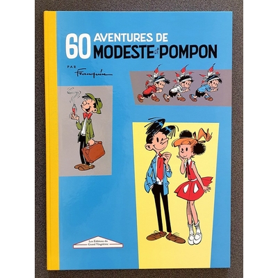 Franquin - Tirage limité de 60 aventures de Modeste et Pompon