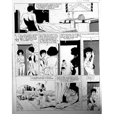 Renaud - planche originale (39) - Santiag T.5