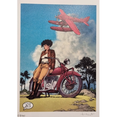 Henriet Alain- Black Squaw - ex-libris signé - EA