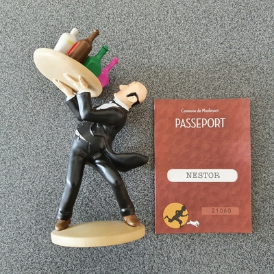 Hergé - Figurine Tintin - Nestor