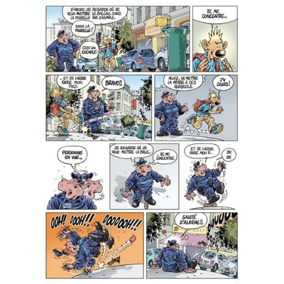 Sipp André - Planche originale(9) " Zip le numéro 10" + BD + planche numérique