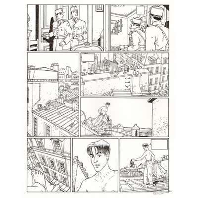 Beuriot - planche originale (45) - Amours fragiles T.2