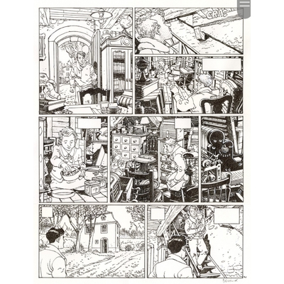 Beuriot - planche originale (42) - Amours fragiles T.3
