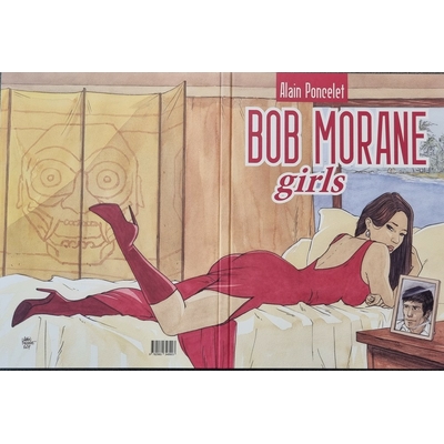 Alain Poncelet - portfolio Bob Morane Girls - 100 ex-signé