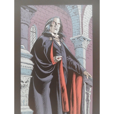 Swolfs Yves - Sérigraphie - le prince de la nuit numérotée et signée