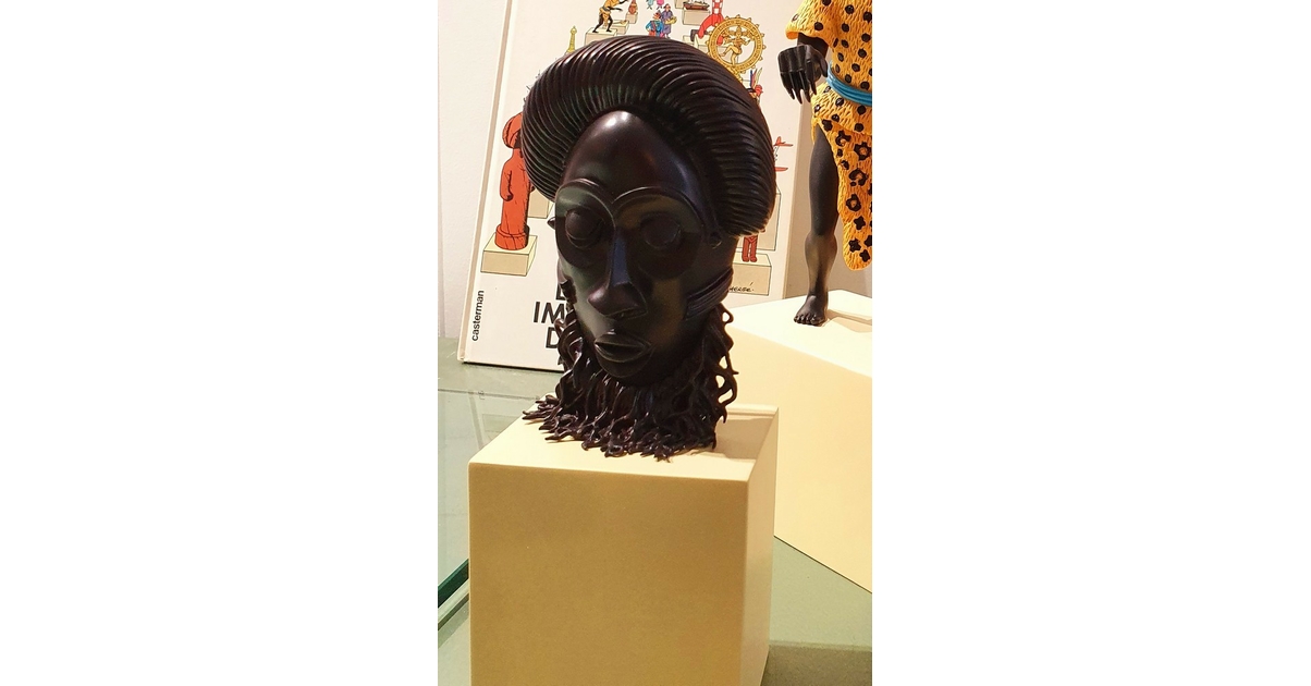 Figurine Moulinsart - Masque Africain - Musée Imaginaire De Tintin (N°46012)